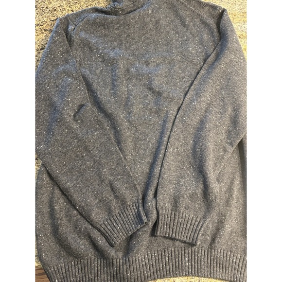 NWT Mutual Weave Men's Hoodie Sweatshirt 3XLT | Charcoal Big & Tall Ribbed Hem - Picture 10 of 10